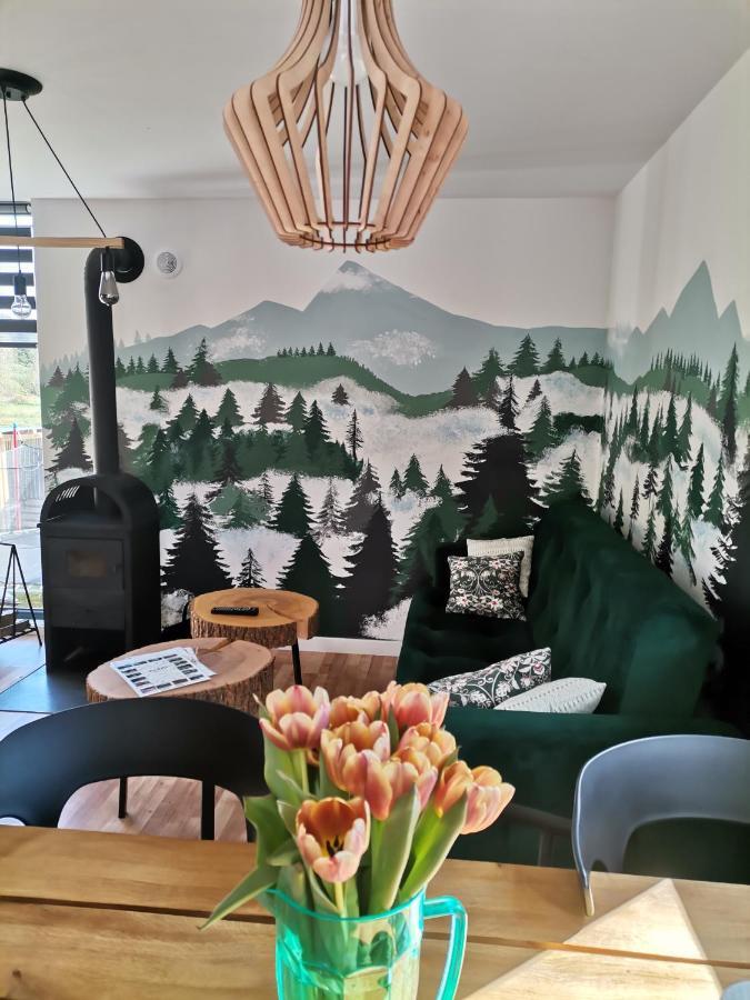 Bieszczadzkie Boho Stodoly Appartement Myczkowce Buitenkant foto